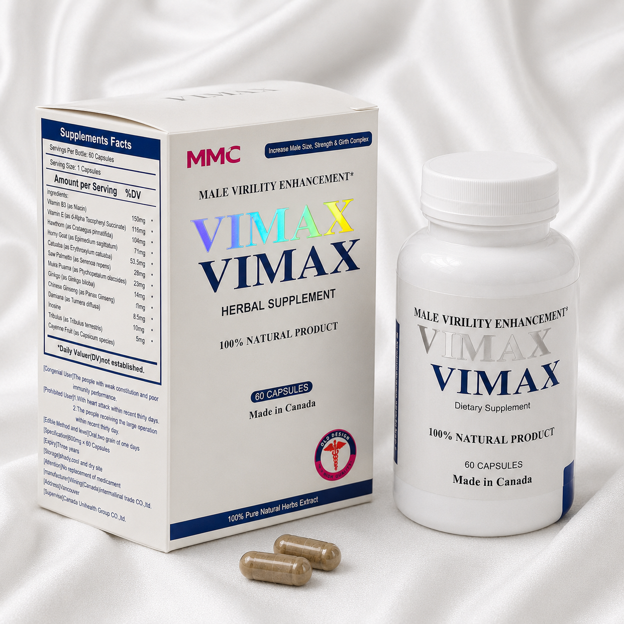 2 CAJAS VIMAX